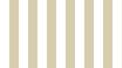 Big Stripes - Vit/Beige