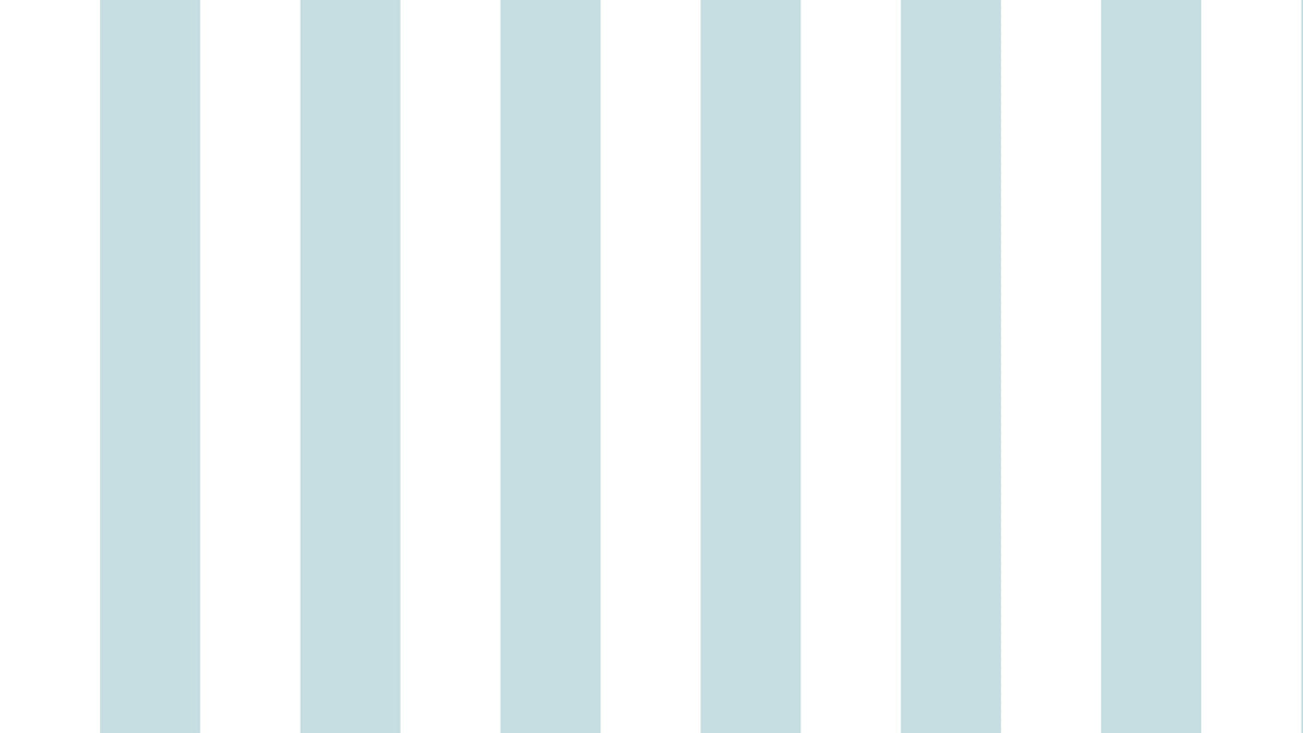 Big Stripes - Vit/Smallblå