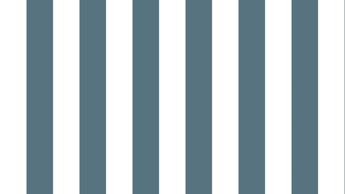 Große Streifen – Weiß/XL-Blau