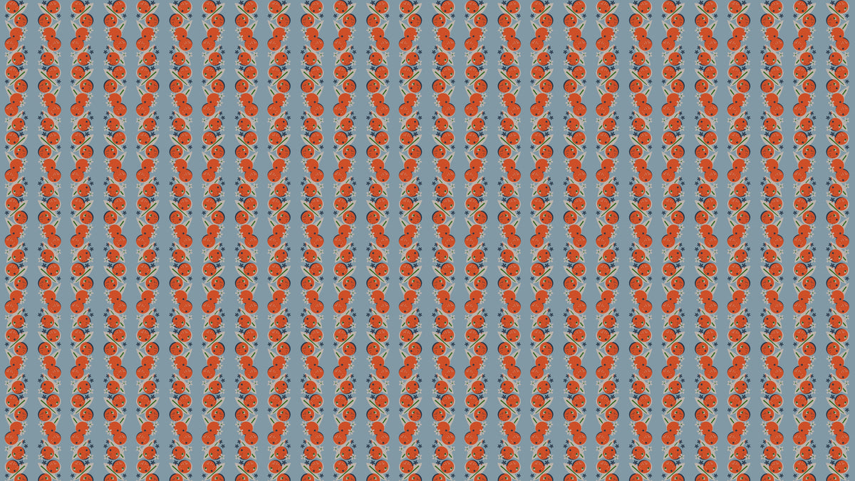 Orangen - Blau