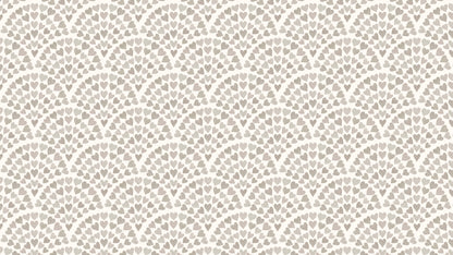 Scallop Hearts - Grey