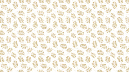 Watercolor Palm Toss - Wheat