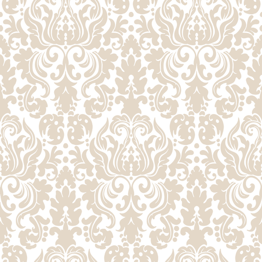 Morocco Medallion - Base White