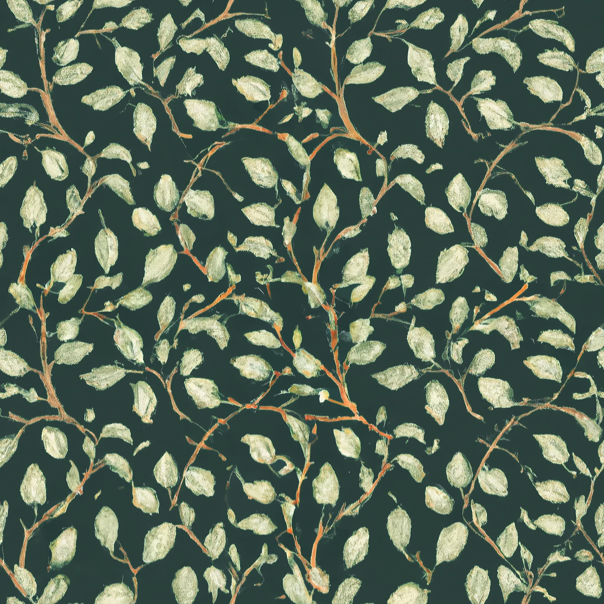WALLPAPER NOCCIOLA BASIL - GREEN