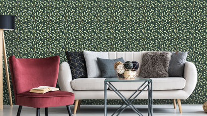 WALLPAPER NOCCIOLA BASIL - GREEN