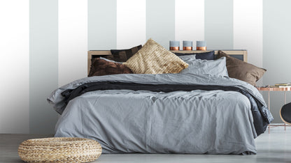 Big Stripes - White/Grey