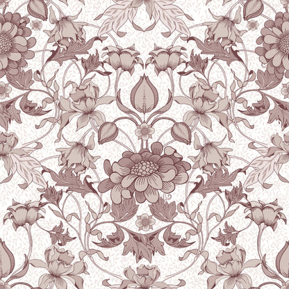 TAPETE SECRET GARDEN - ROT