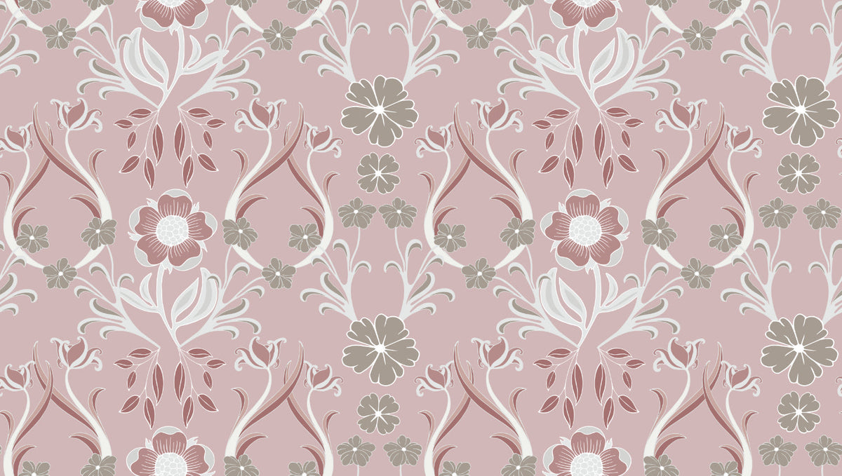 WALLPAPER LAUGHTER AND FORGETTING - PINK