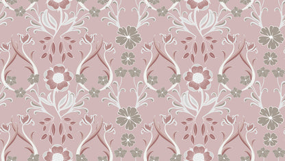 WALLPAPER LAUGHTER AND FORGETTING - PINK