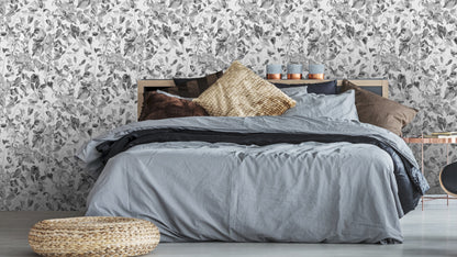 Magnolie – Schwarz und Weiß