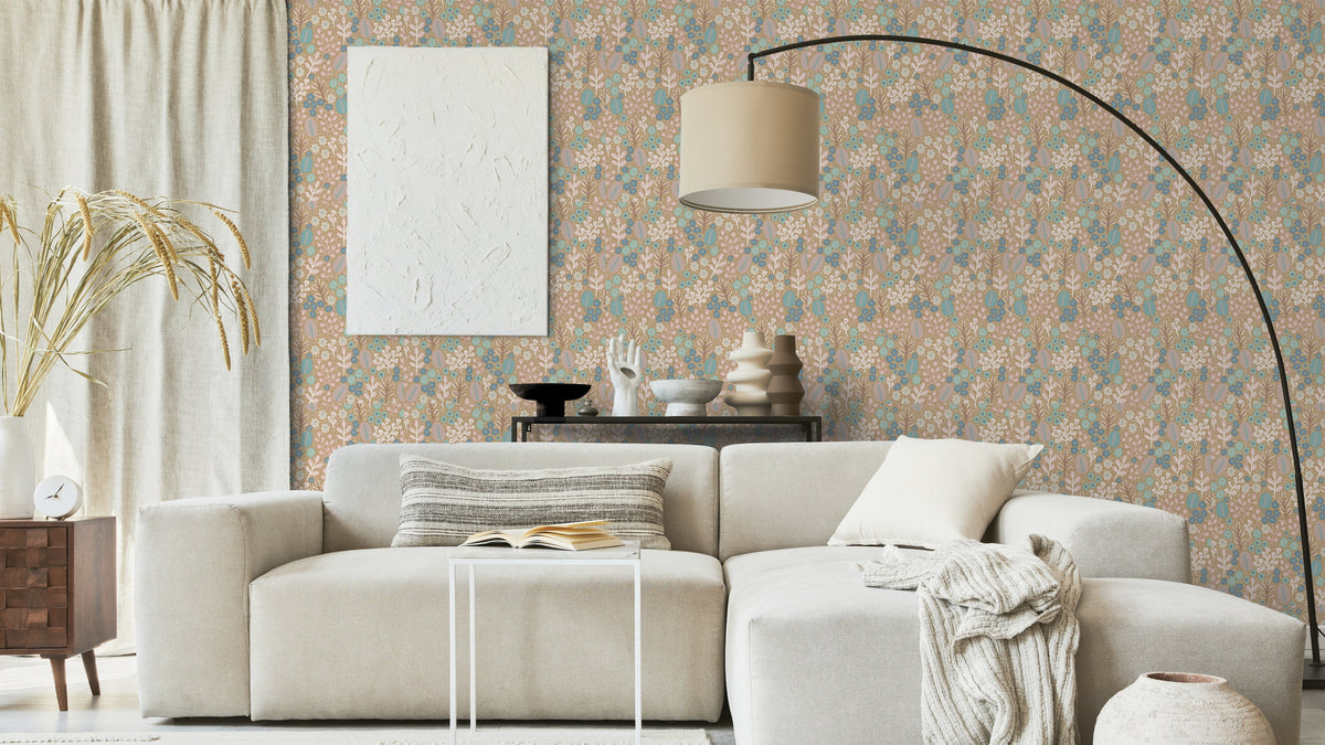 WALLPAPER FLOWER BED