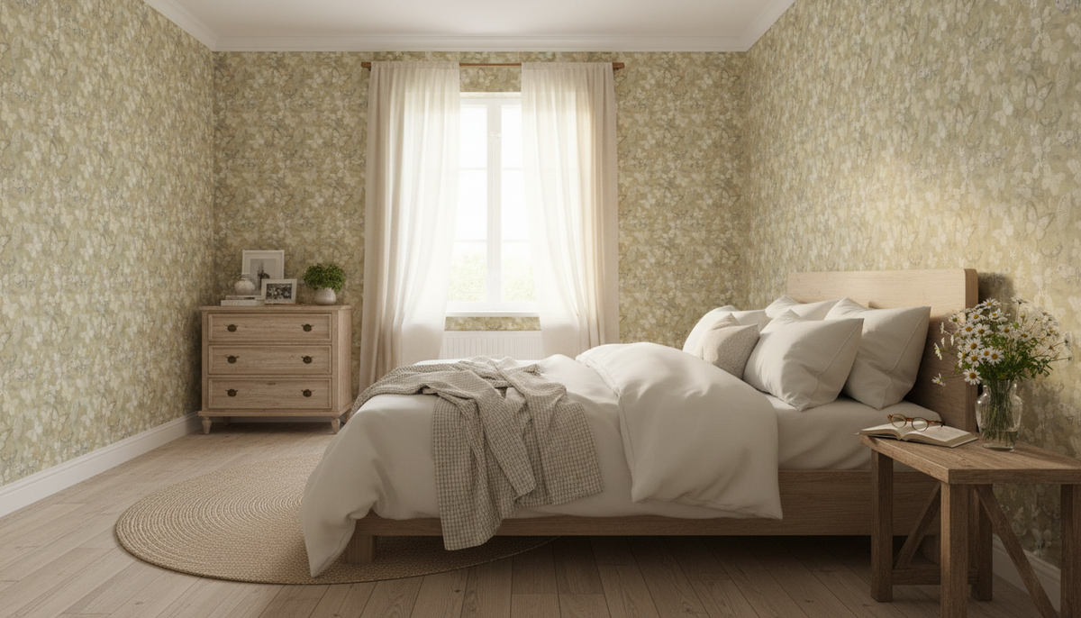 WALLPAPER MARIPOSA - KHAKI