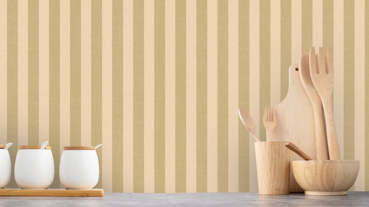 Umbrella Stripe - Gold