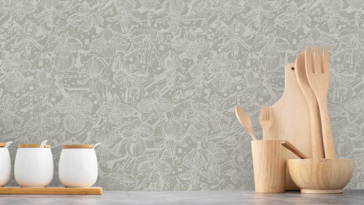 Orchid flowers - White beige