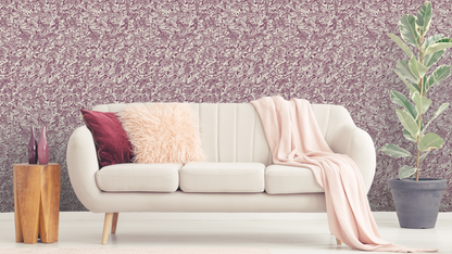Orchideenblüten - Beige-Lila