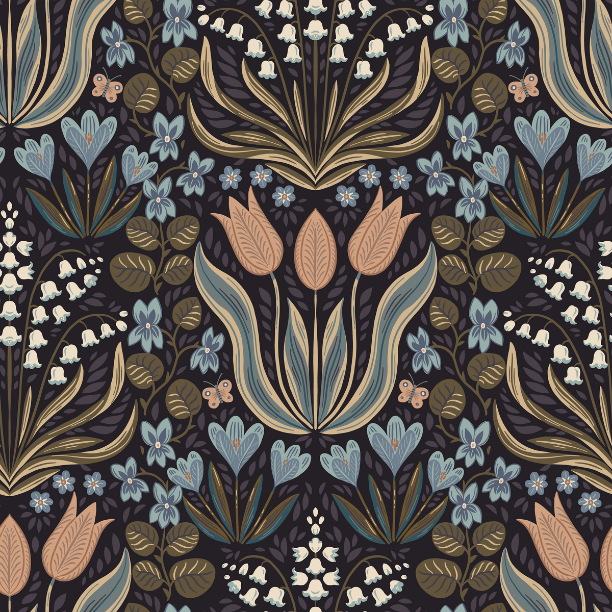 Luscious Lemons - Light Blue