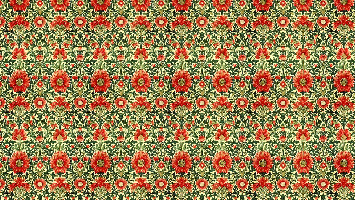 Timeless Blooms - Röd