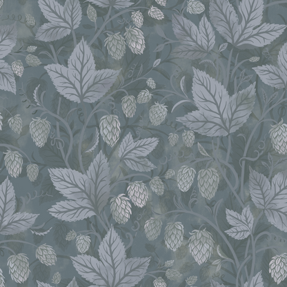 Trailing Hops - Silver Blue