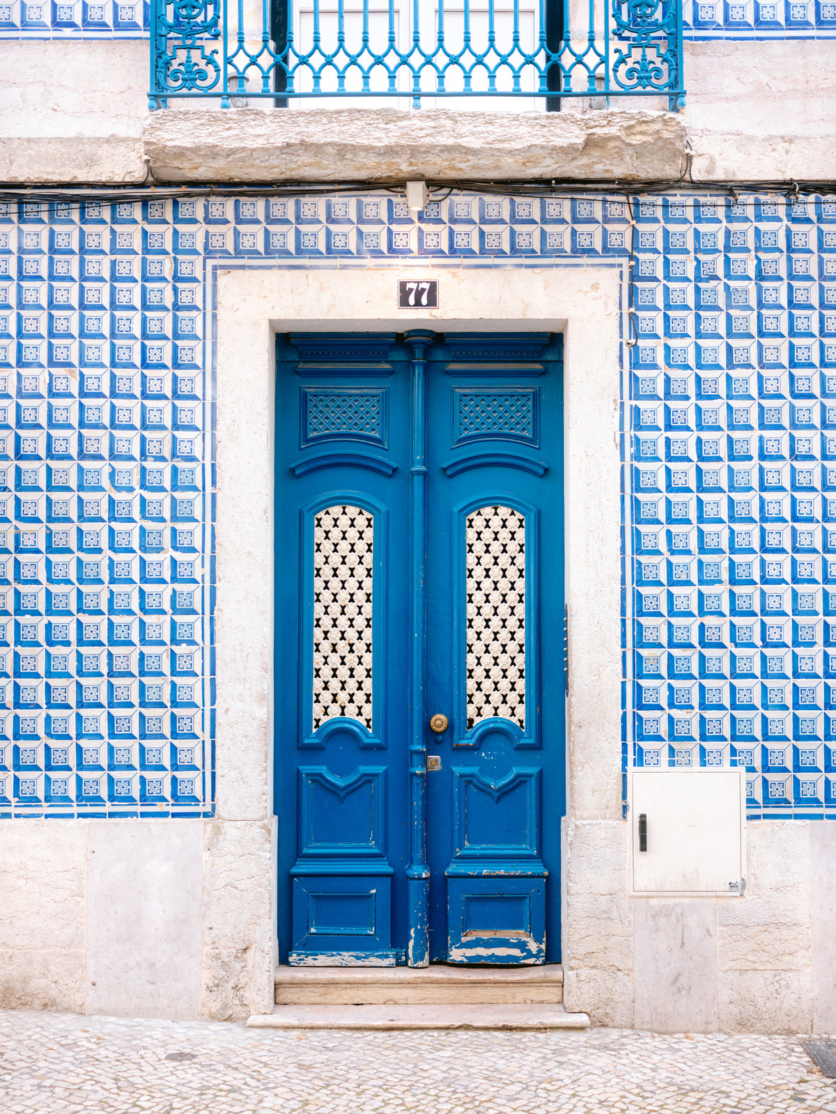 Blaues Lissabon