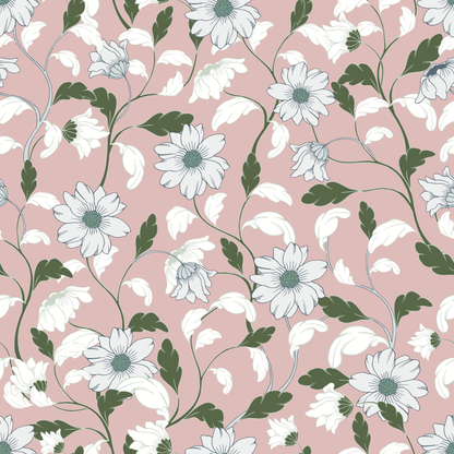 WALLPAPER GLORIA - PINK/GREEN