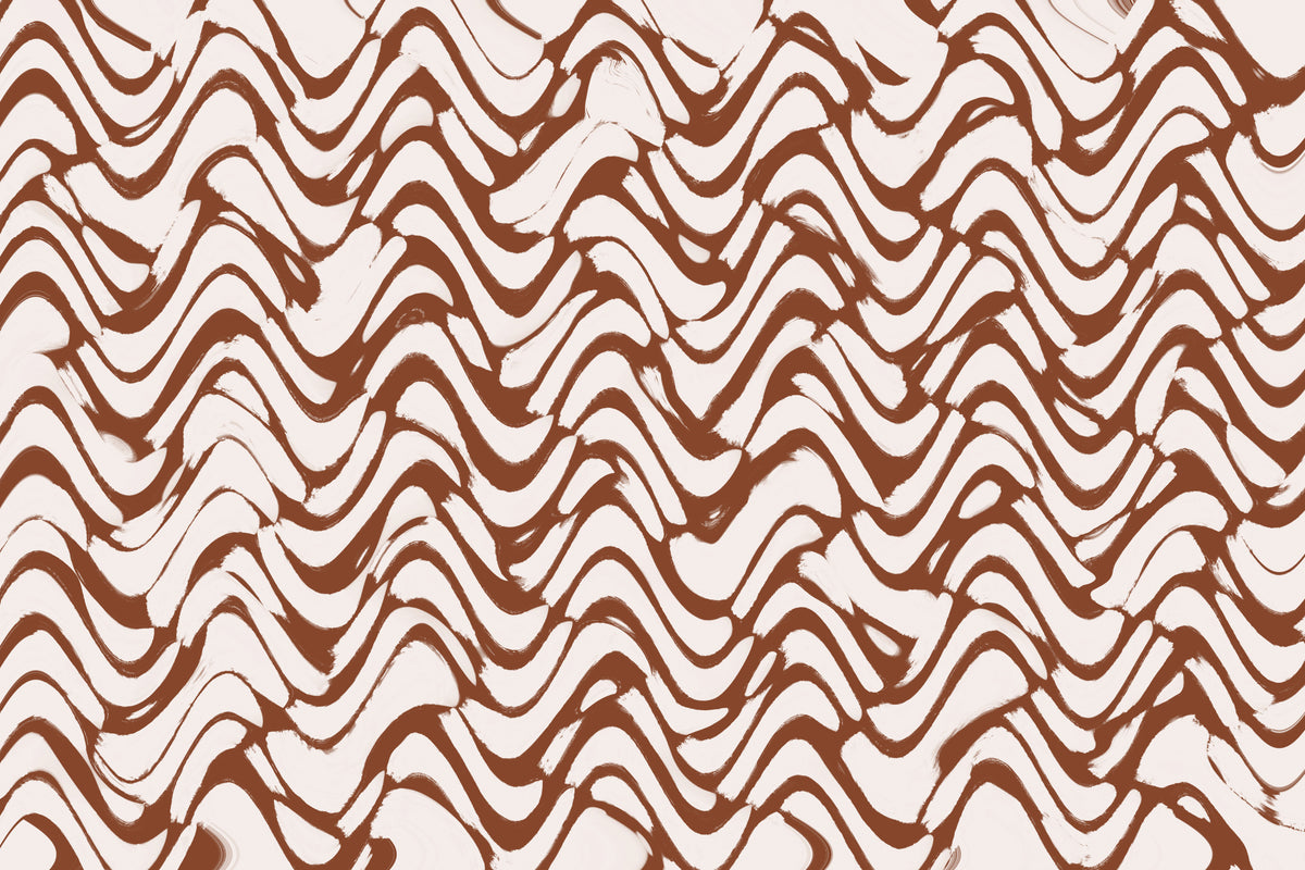 Quadratisches Wellenmuster in Beige