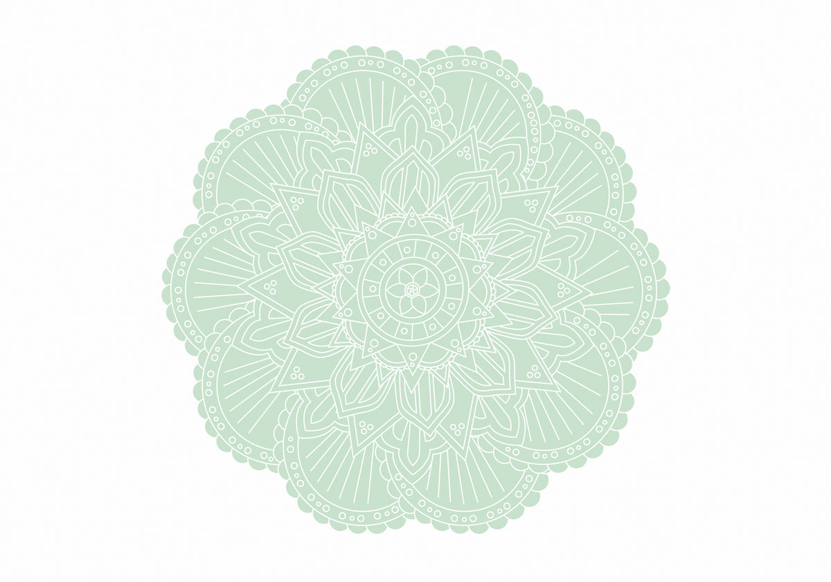 ABSTRAKTES ZWEIG-MANDALA