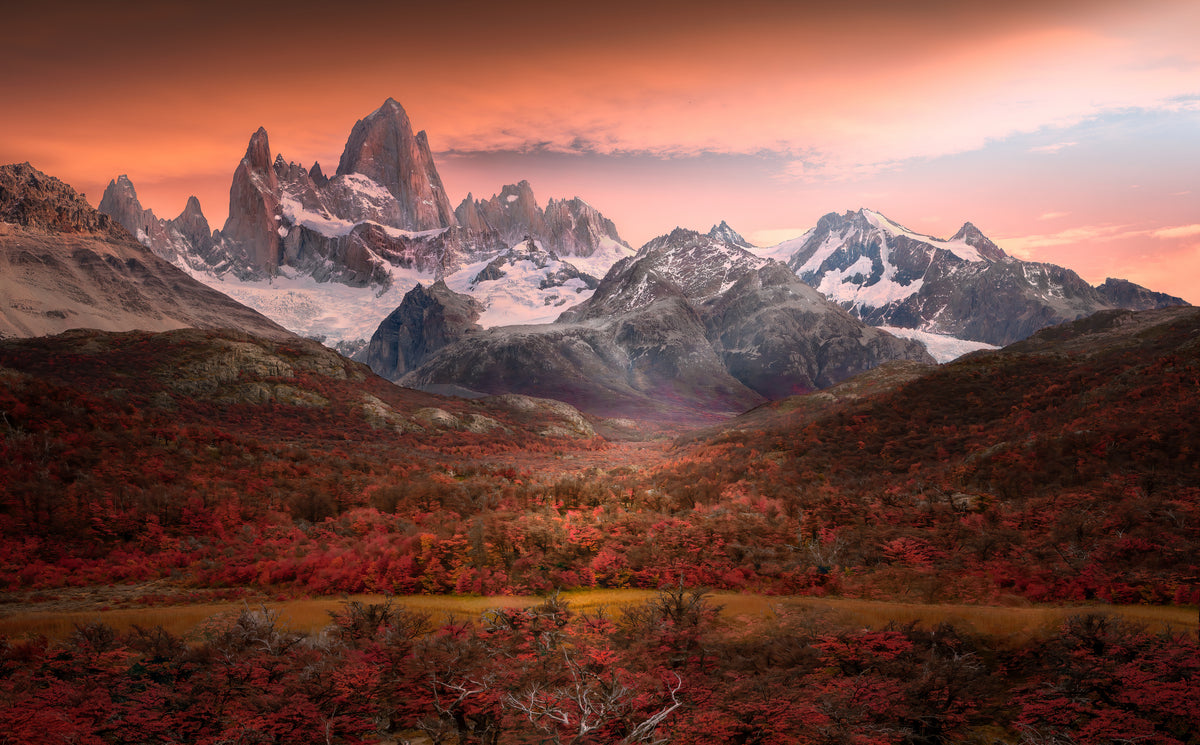 Fitz Roy Mountain im Herbst