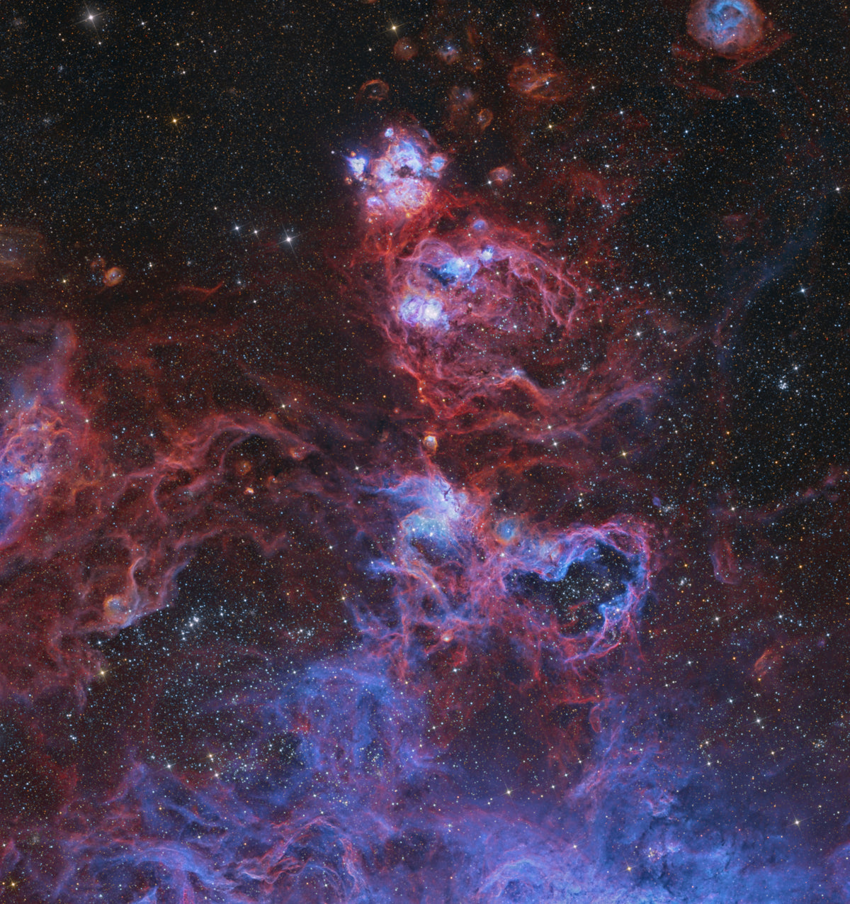 Nebel in einer anderen Galaxie