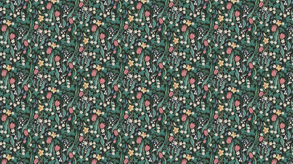 Danger Garden - half drop Nighttime - Multicolored