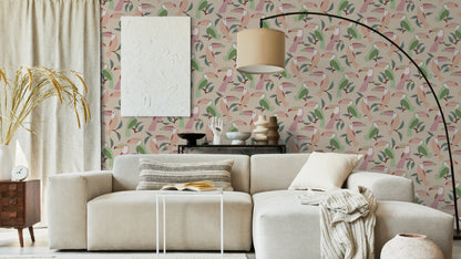 TAPET TOUCANS - BEIGE