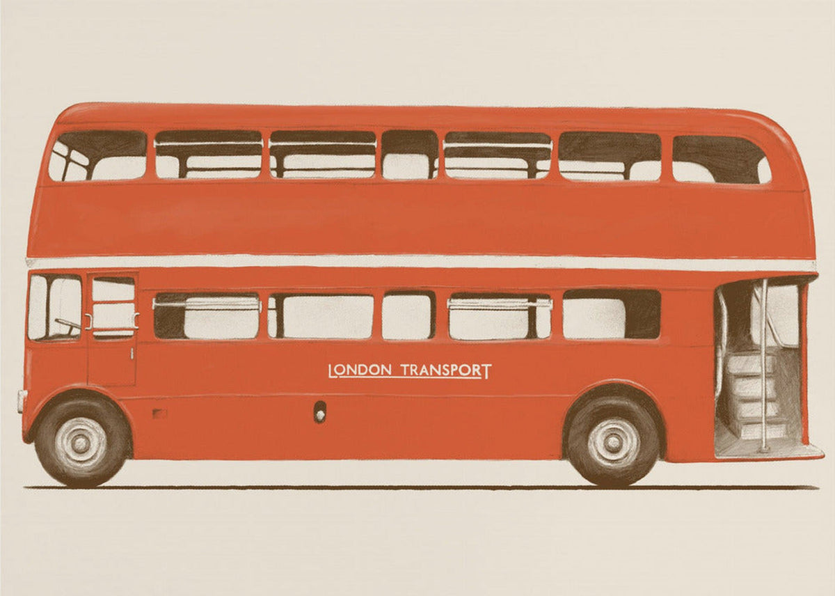 Red English Bus