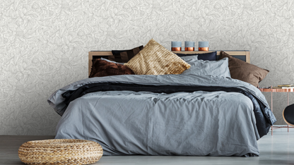 Linien – Beige und warmes Hellgrau