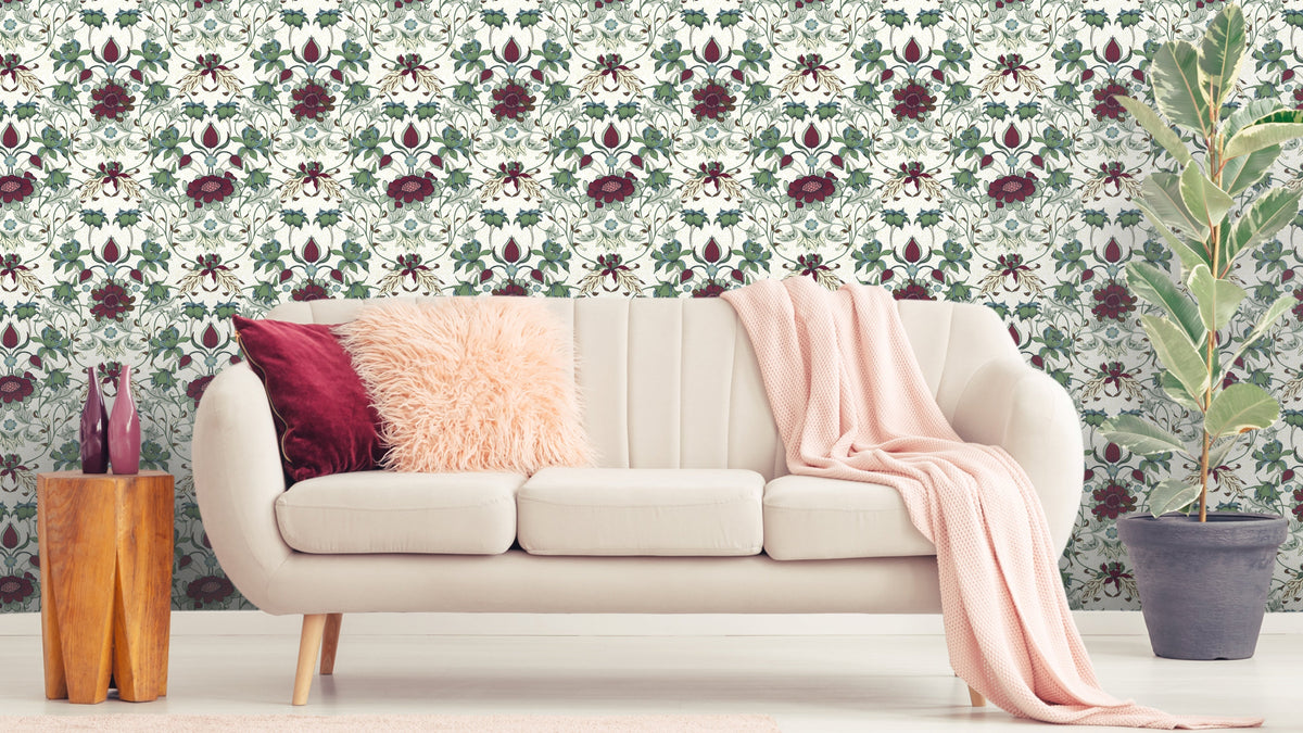 TAPETE SECRET GARDEN – MEHRFARBIG