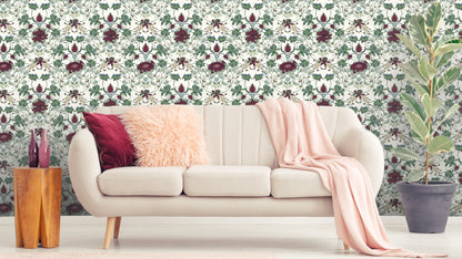 TAPETE SECRET GARDEN – MEHRFARBIG